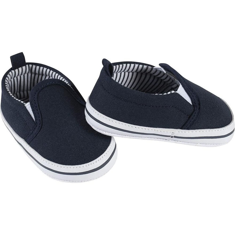 Gerber Unisex-Baby Newborn Infant Toddler  Slip-On Sneaker Crib Shoe (0-3 mths)